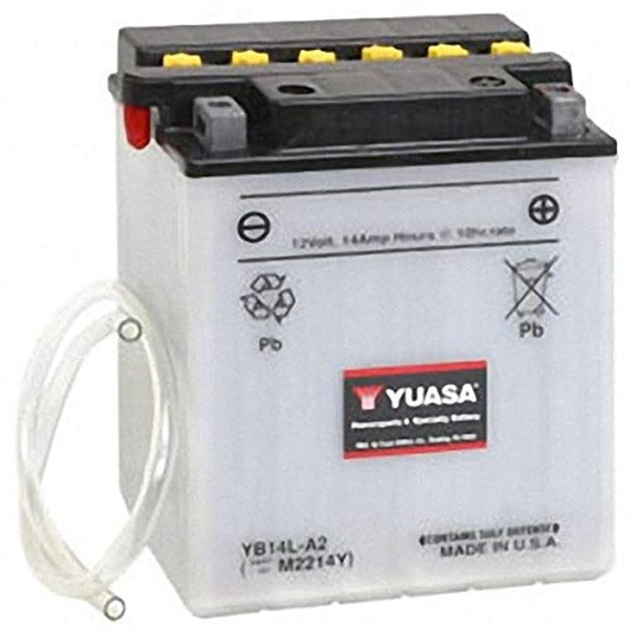 Amazon.com: Yuasa YUAM2214Y YB14L-A2 Battery : Automotive